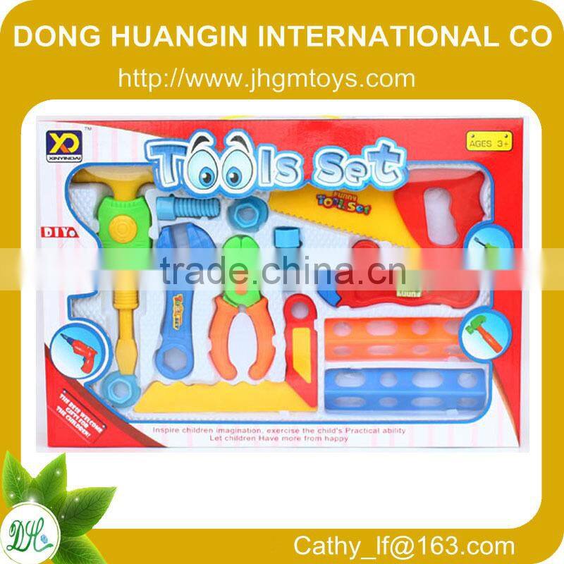 Wonderful kids tool and brains toys,plastic tool sets