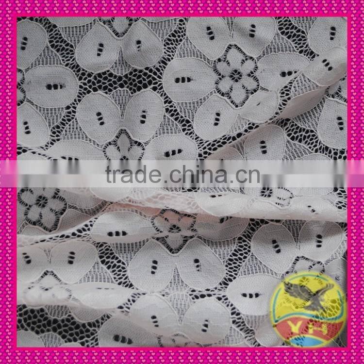 Popular nylon spandex lace fabric