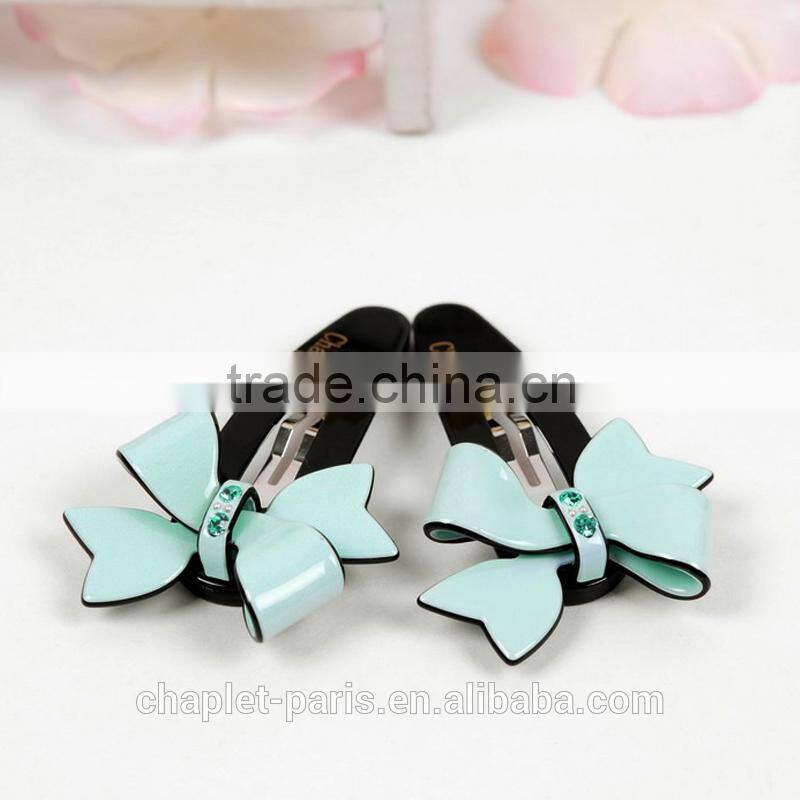new design jewelry bowknot hairpins