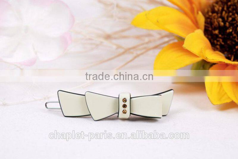 chaplet rhinestone hairpin for girls