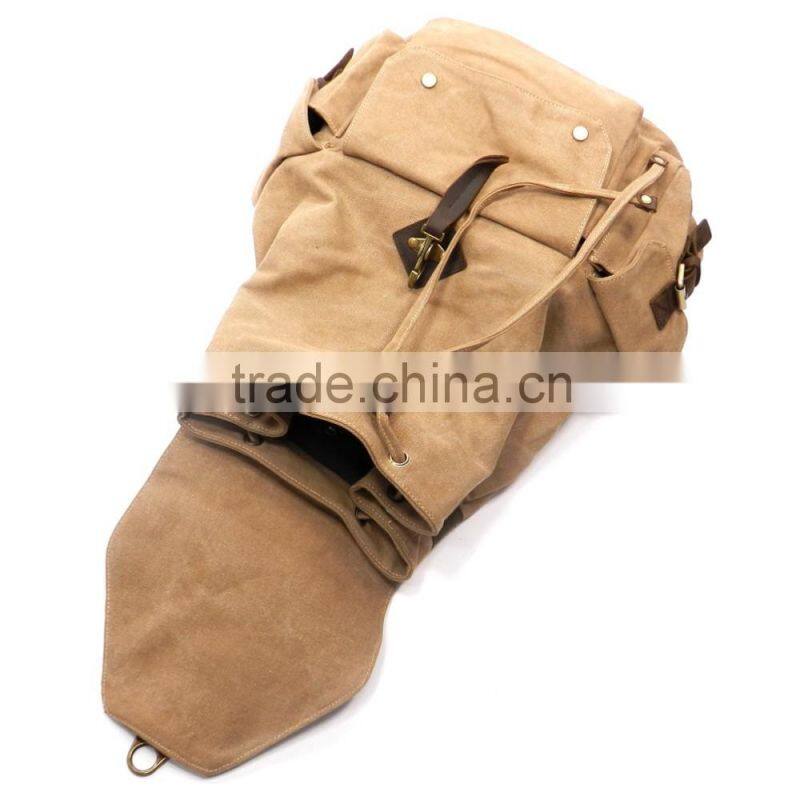 2016 fashion military canvas bag/camouflag backpack/outdoor backpack