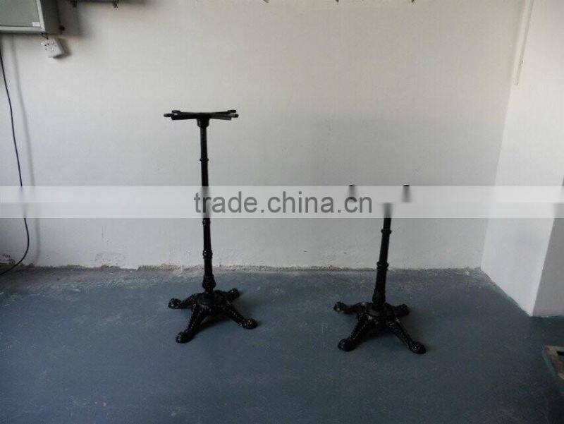 Fancy antique dining room cast iron table base for patio F31