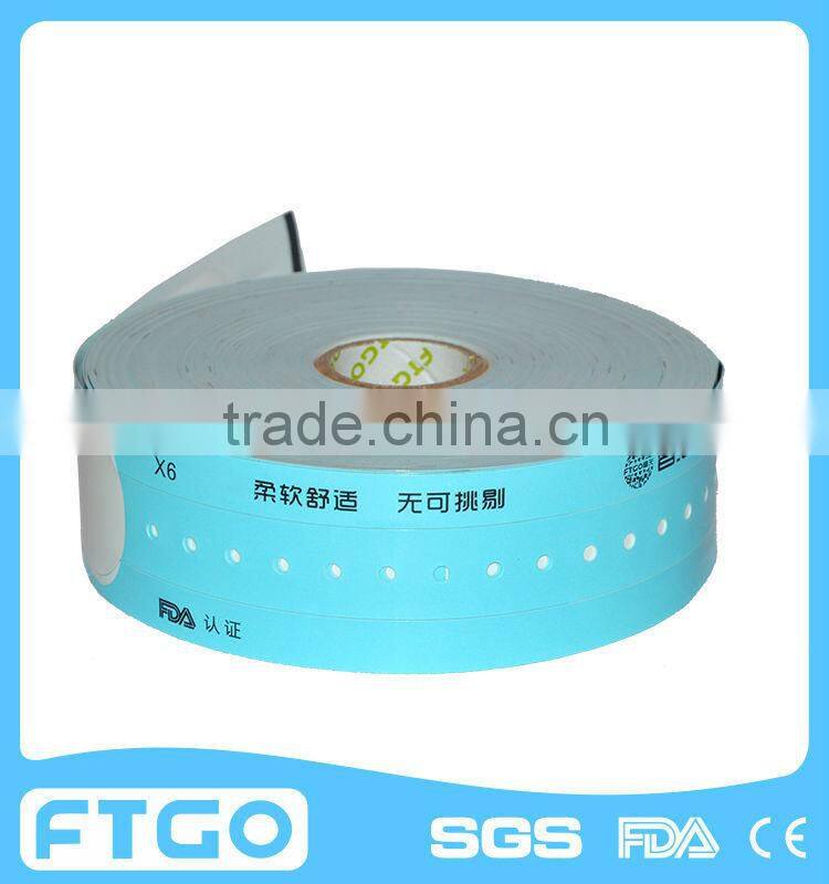 roll scan direct thermal medical id armbands from manufacture/OEM ODM