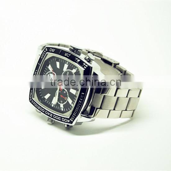 HD 1080P 8GB Waterproof Sport Watch Camera Hidden Security Camera Audio Video Recorder Mini DVR Watch