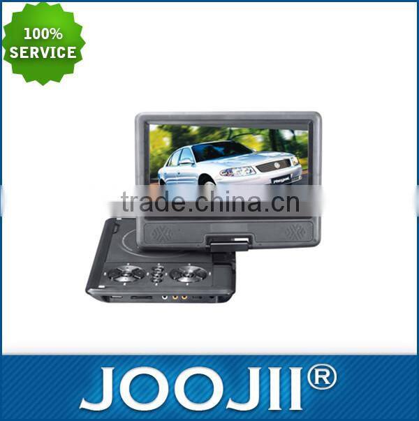 2016 Best Price Good Quality 7-16" TFT Large Screen Portable DVD/VCD/CD Player With Game And FM Radio