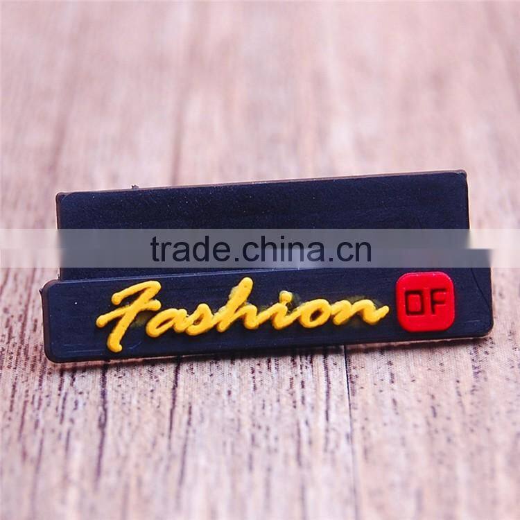 Private main silicone label for mens pretty woman clothing