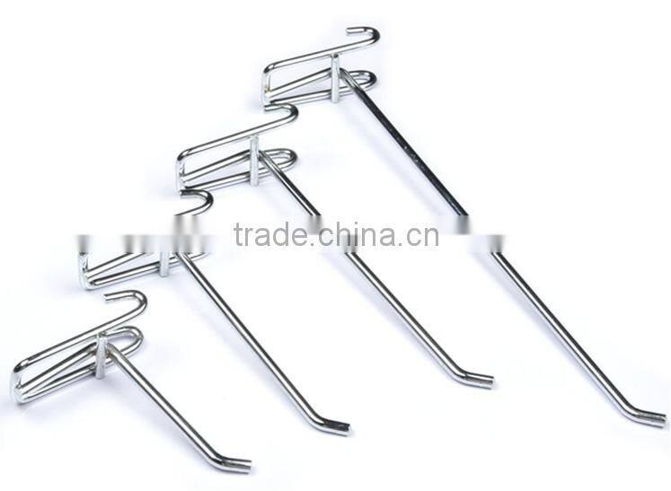 Huohua chrome plating durable metal mesh hook used in shop