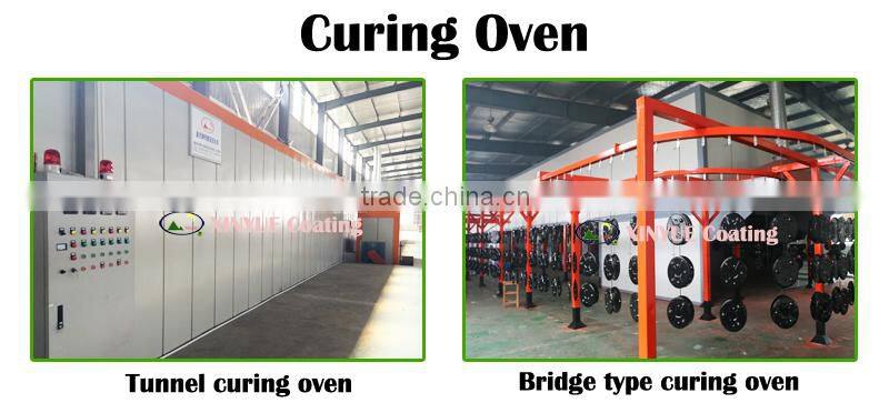 Aluminium plate electrostatic powder painting oven