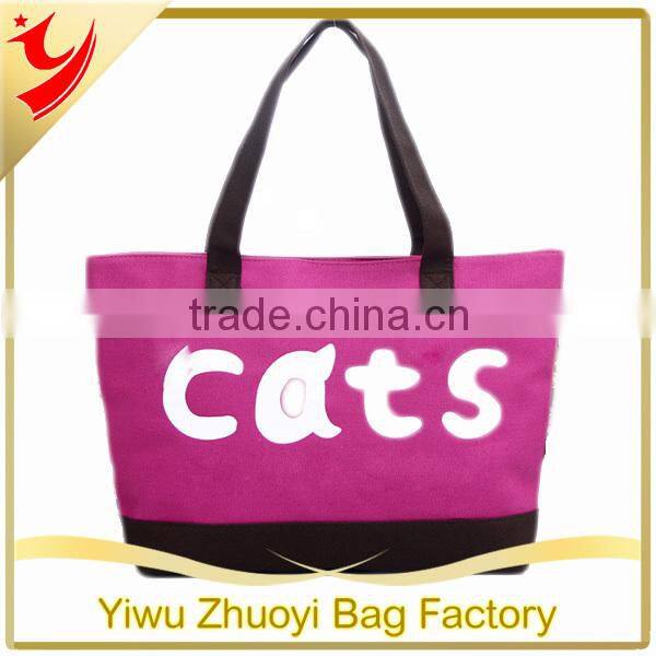 High Quality Cotton Tote Bags with Two Colors