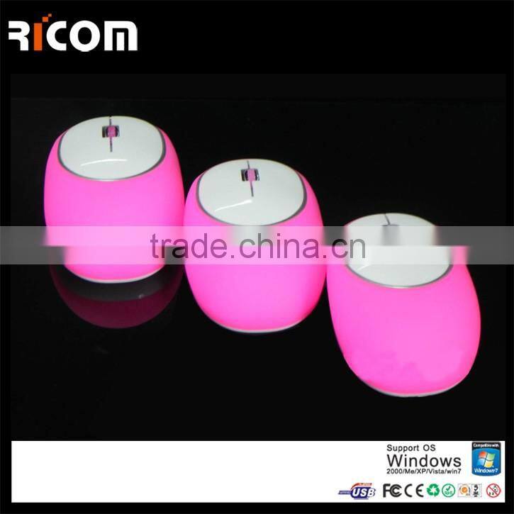 Wireless anti-stress silicon rubber mouse for computer MW7056