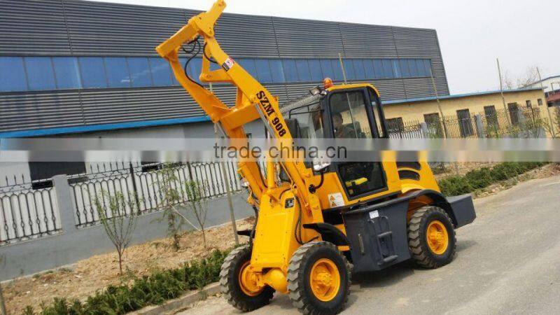 S3-Good hot sell tire III ROPS tilt cabin design EURO III engine powerful SZM920 wheel loader
