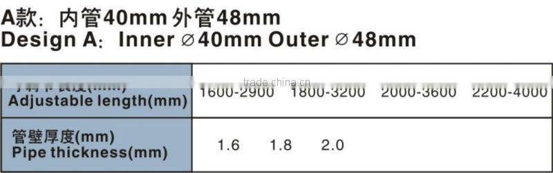 Galvanized heavy duty support steel shoring prop ( Real Factory in Guangzhou)