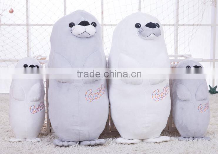Plush lifelike sea lion animal plush pillow doll accept custom LOGO toys as gift