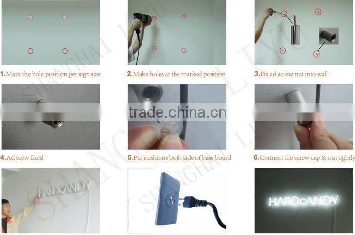 Pink color flamingo decorative Neon Sign