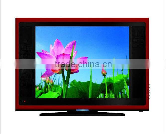 21 inch ultra slim crt color tv with revolving base