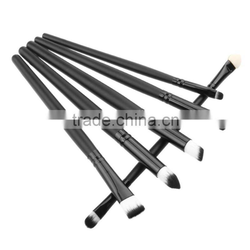 6pcs Makeup Eyeshadow Nose Shadow Smudge Brush Set Makeup Tools Kit