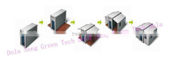 CH-DS056 double size mobile living folding cabin of folding house