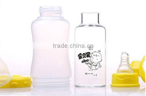 4OZ milk bottle explosion-proof glass bottle
