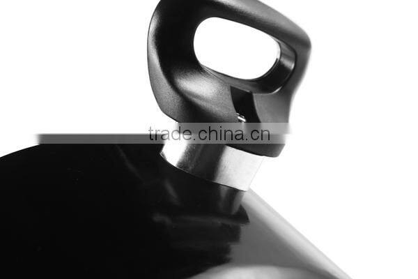 Aluminm nonstick cooking pot with spiral bottom