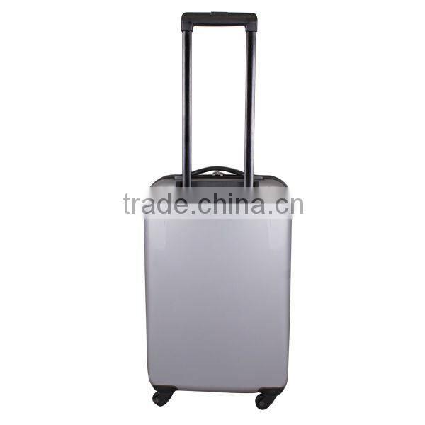 2014 china supplier abs/pc luggage trolley with retractable wheels,cheap designer luggage sets