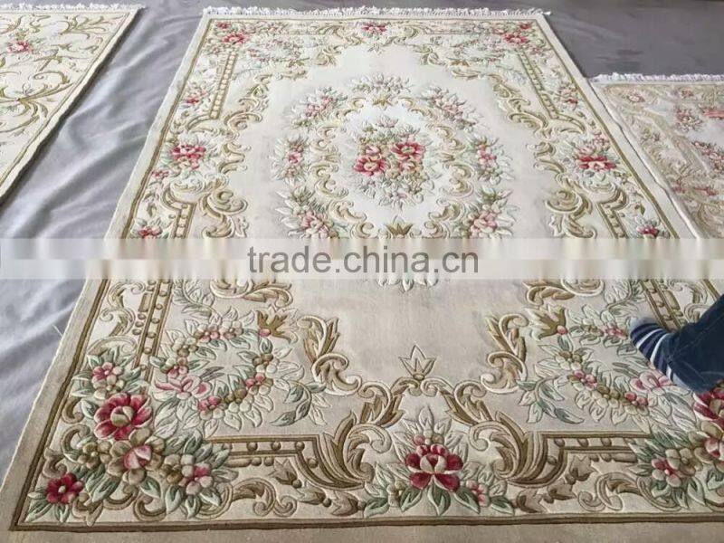 european traditional design handmade newzealand wool carpet factory whosale chinese antique handmade wool carpet