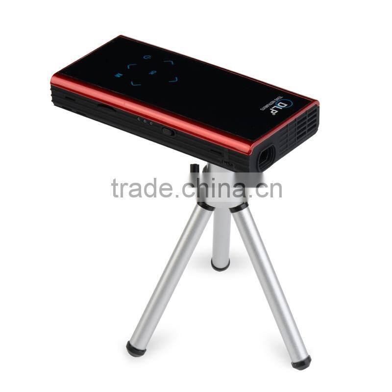 E06s beamer Mini DLP Projector HD 1080p 2000:1 Contrast Ratio Beamer HDMI AV SD USB Tripod for Tablet Laptop Games Home Theater