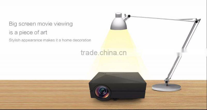 Hot sale! GM50 Upgrade GM60 GIFT HDMI Cable MINI Projector For Video Games TV Home Theater Movie Support HDMI VGA AV SD GM60