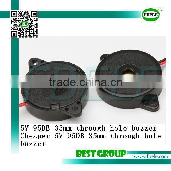 Cheaper 5V 95DB 35mm through hole buzzer FBPT3585