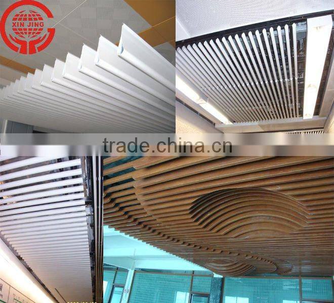 Wood veins Aluminum building decoration material