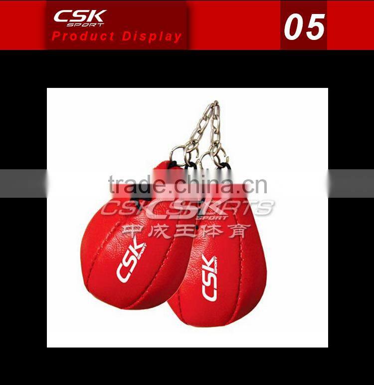 Pear-Shaped Heavybag Craft Key Chain