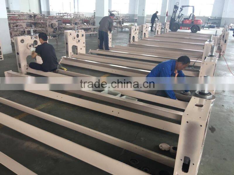 2015 new high speed double or three nozzle water jet loom machine with dobby shedding