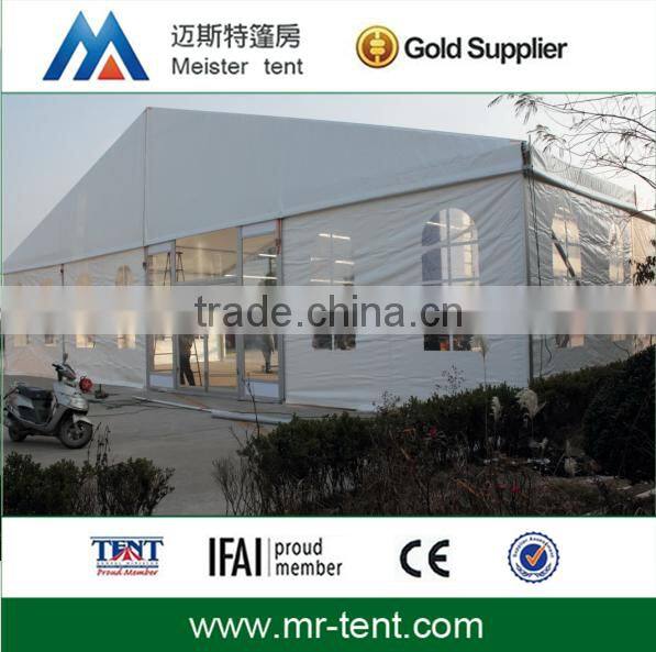 PVC coated fabric event tent with decorations for over 800 people