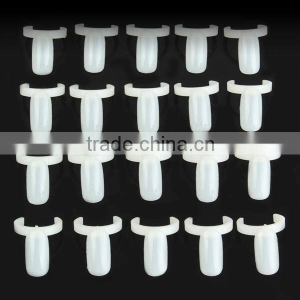 YF-50 plastic nail polish color chart display for nail polish with ring shape