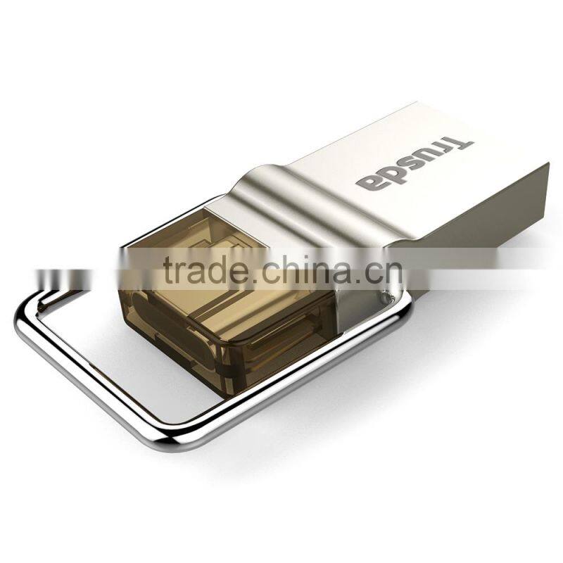 type c TRUSDA High quality portable usb type c otg usb flash drive 3.1 flash drive for mobilephone