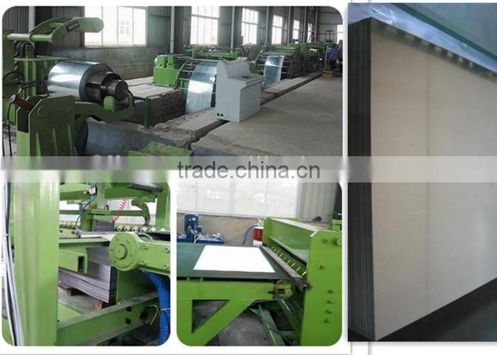 Straightener and coil shearing to length machine factory