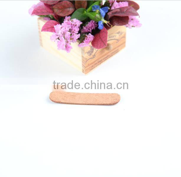 Wholesale factory direct fashion custom faux leather labels and tags for clothing