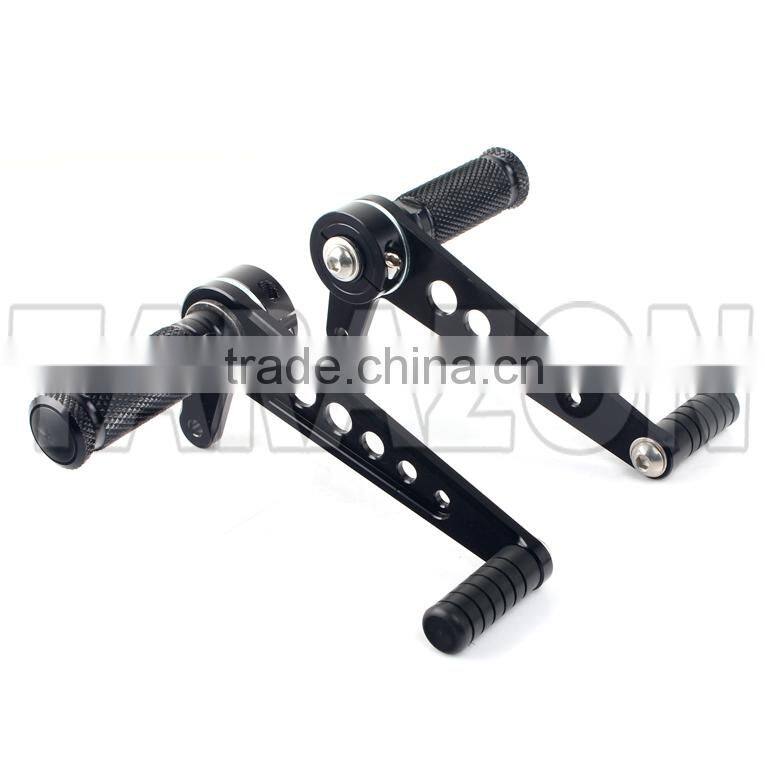 TARAZON brand CNC CB500 Four universal rear sets for Cafe Racer