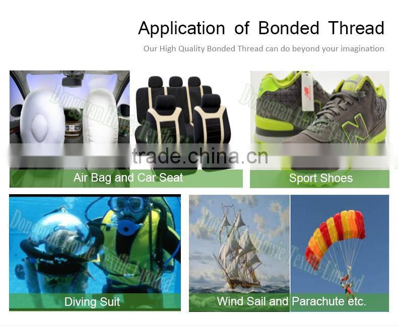 All purpose Polyester Filament inner bonding yarn for bonded thread