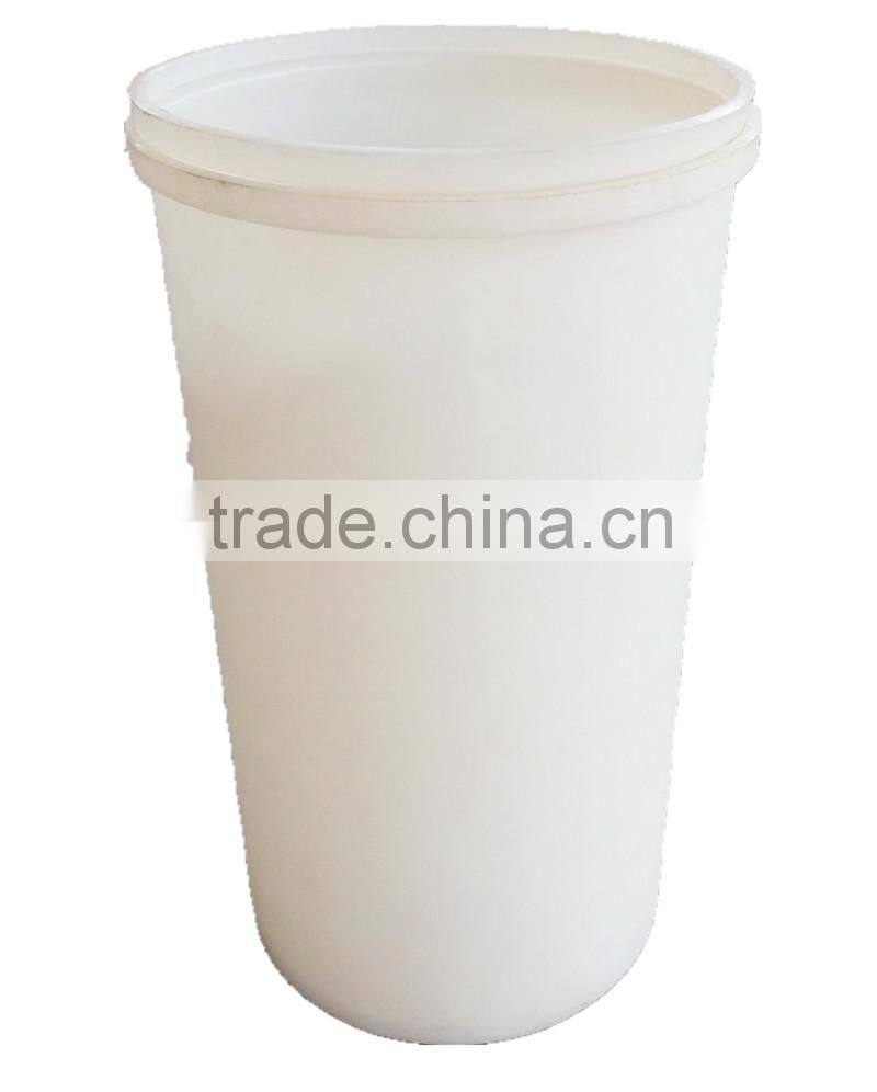 Green food grade salted barrels brewing cylinder for processing customized, professional plastic manufacturer