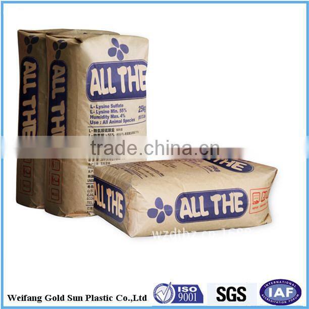 Polypropylene PP Woven Puffy Valve Bag 25kg on Alibaba China