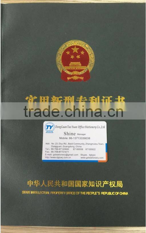 environmentally friendly office binding clip metal 4 ring mechanism