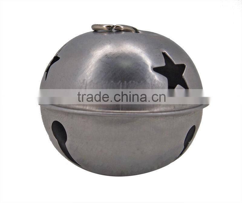 jingle bell with star decoration ,all colors are available for your options(A666)