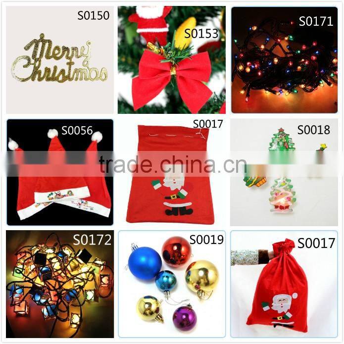 2016 christmas indoor christmas decoration santa claus