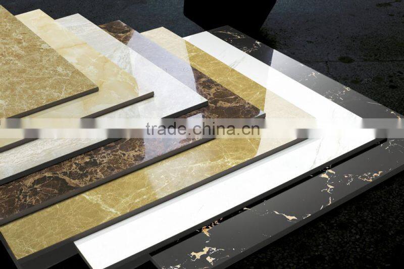1X1m marble pattern polished porcelain glazed tiles for kitchen design drawing from foshan nanhai