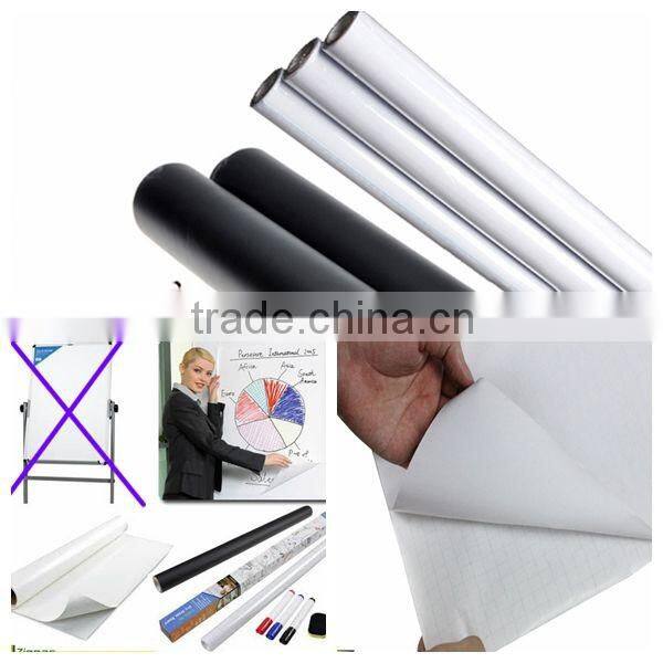 Classroom and office chalkboard roll 45*200cm perfrct for kids drawing and learning kitchen note OEM size and package wide used