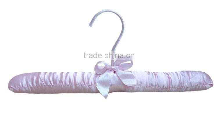 Adjustable Satin Padded Kids Hanger, Bendable Clothes Hangers for Baby