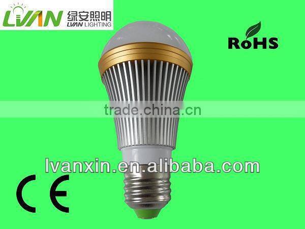 hot sale china supply E27 IP44 7W led lamp