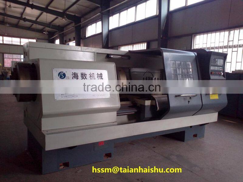 cnc pipe threading machine CKG1322A big spindle bore pipe threading and machines for sale