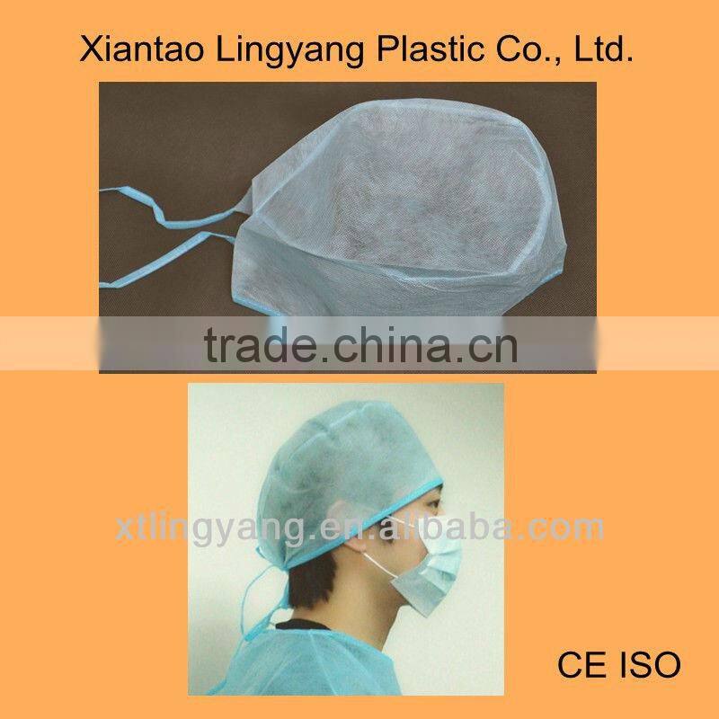 Disposable non-woven doctor's cap