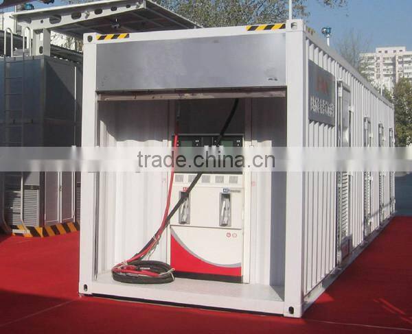 mobile fuel petrol filling container station made by luqiang